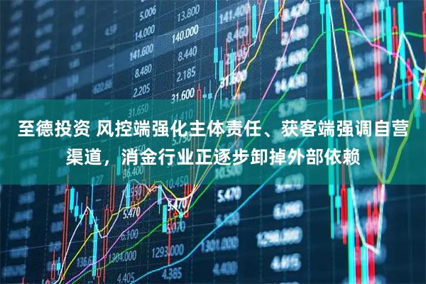 至德投资 风控端强化主体责任、获客端强调自营渠道，消金行业正逐步卸掉外部依赖